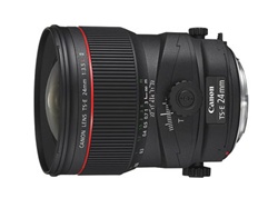 Rent Canon 24mm TS-E f/3.5L II Tilt-Shift lens