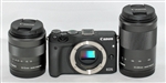 Canon EOS M3 Mirrorless Digital Camera Package - Condition 9.5